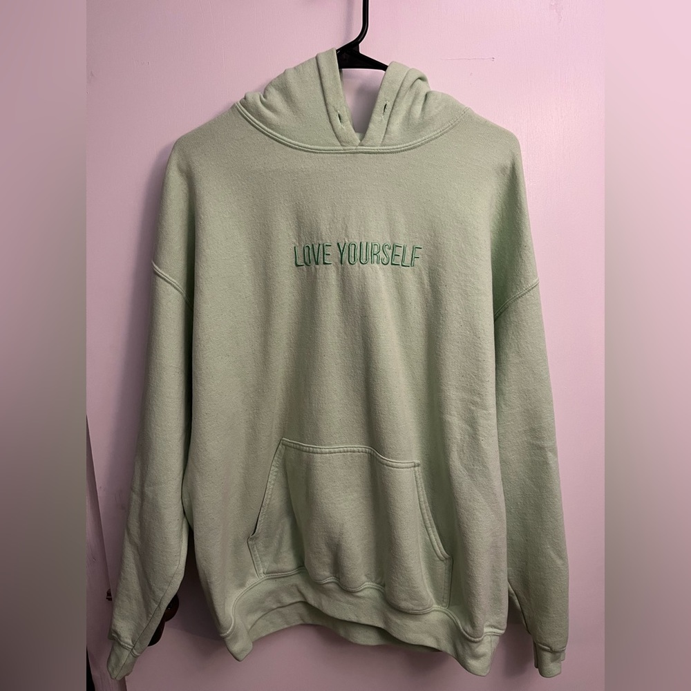 Yourstruly- Phora; Love yourself hoodie